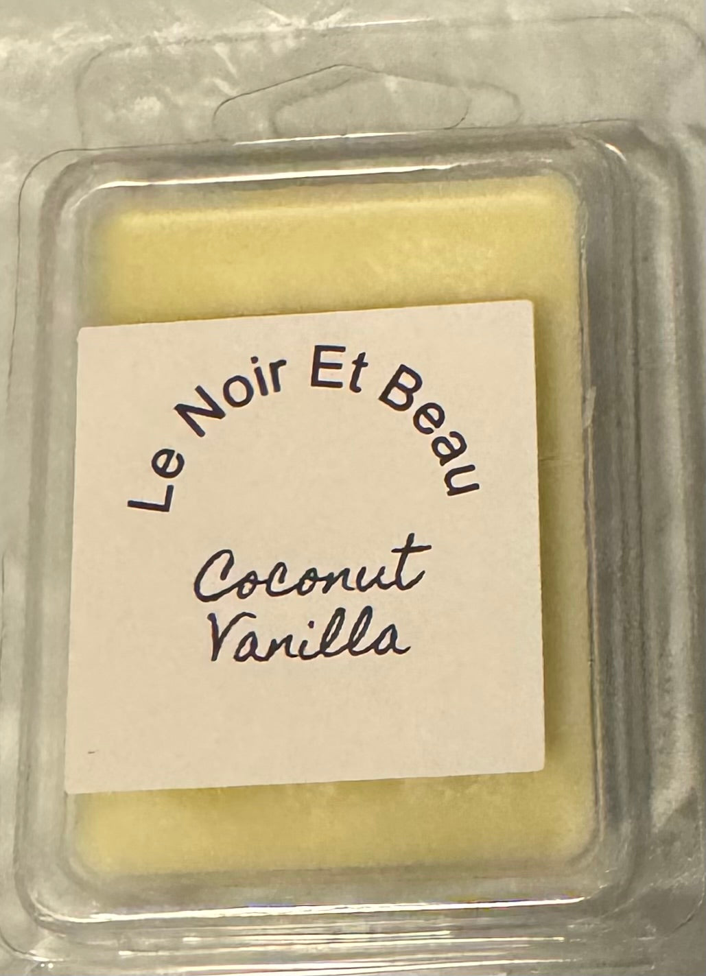 coconut vanilla wax melt