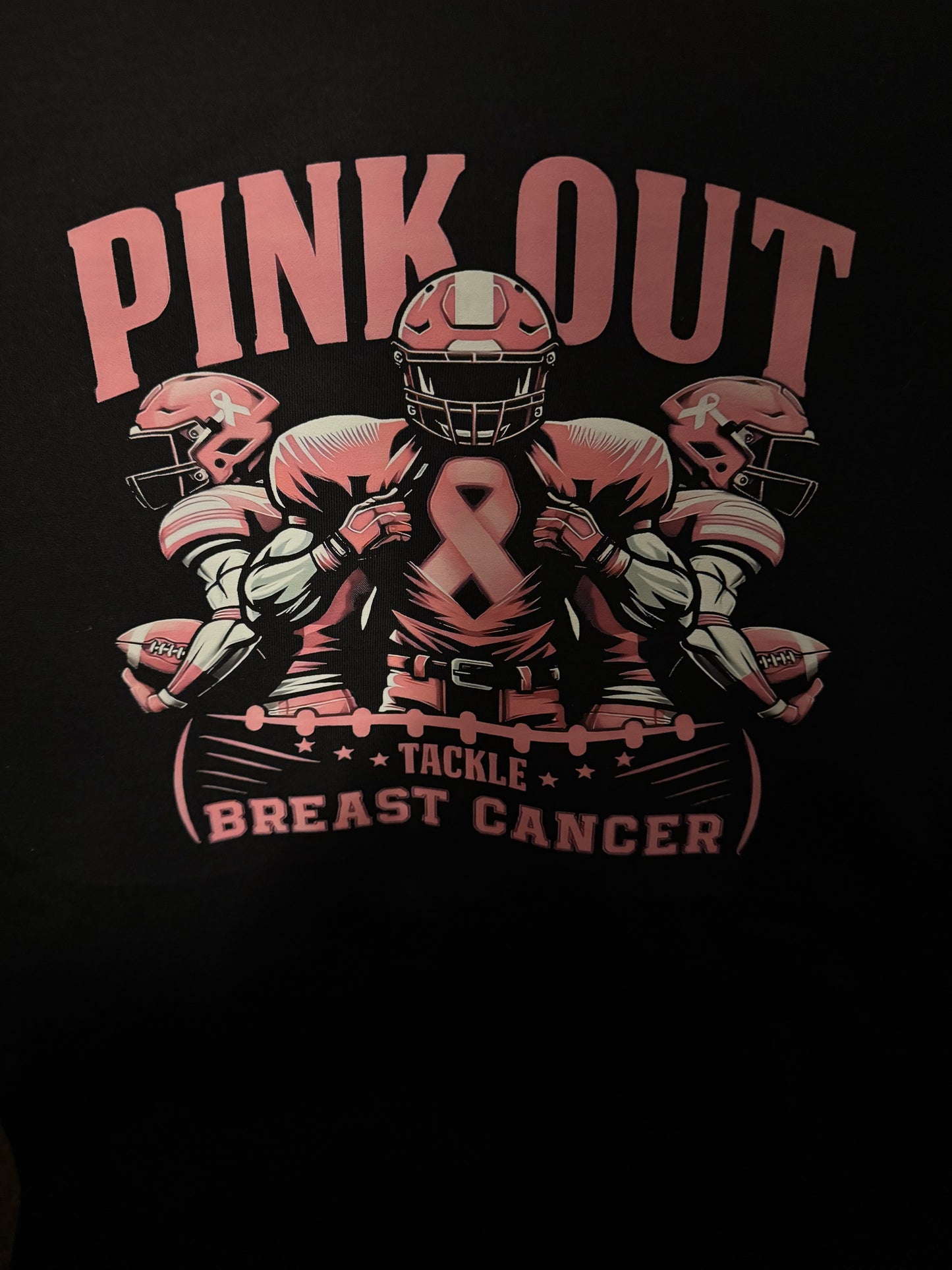 tackle breast cancer shirt