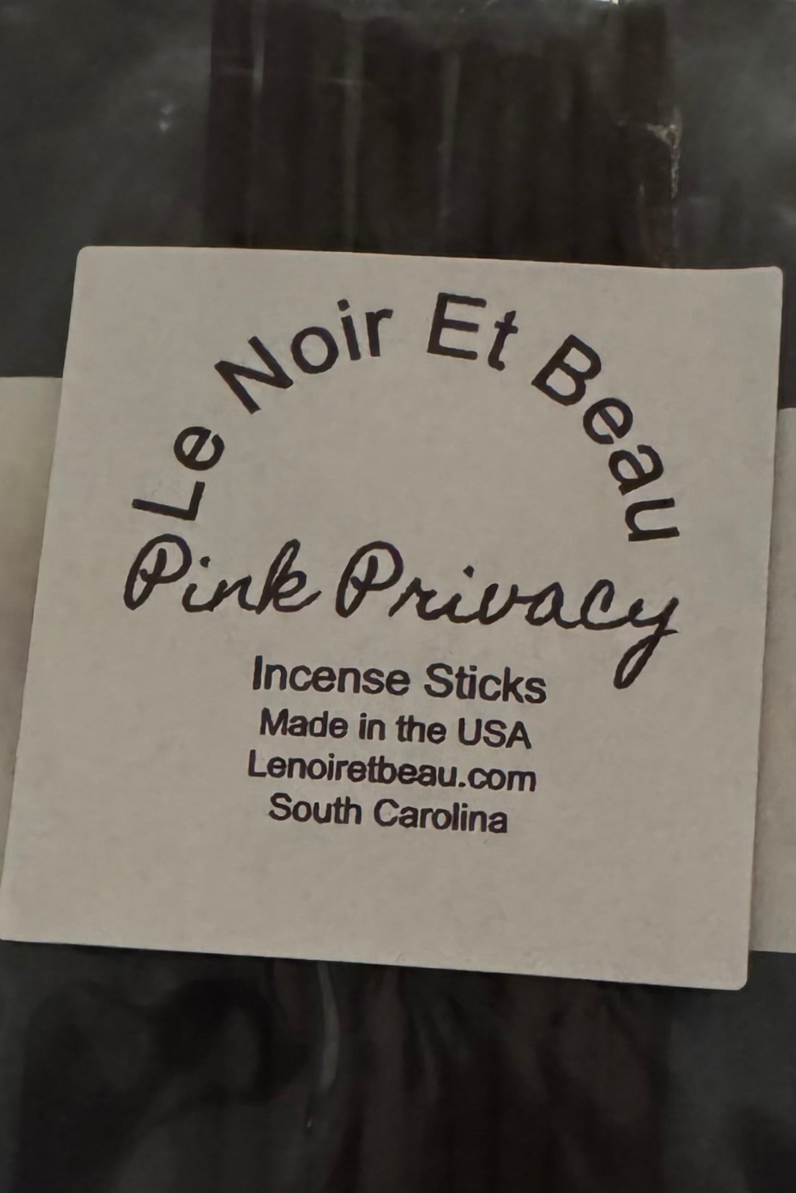Pink Privacy Incense Sticks