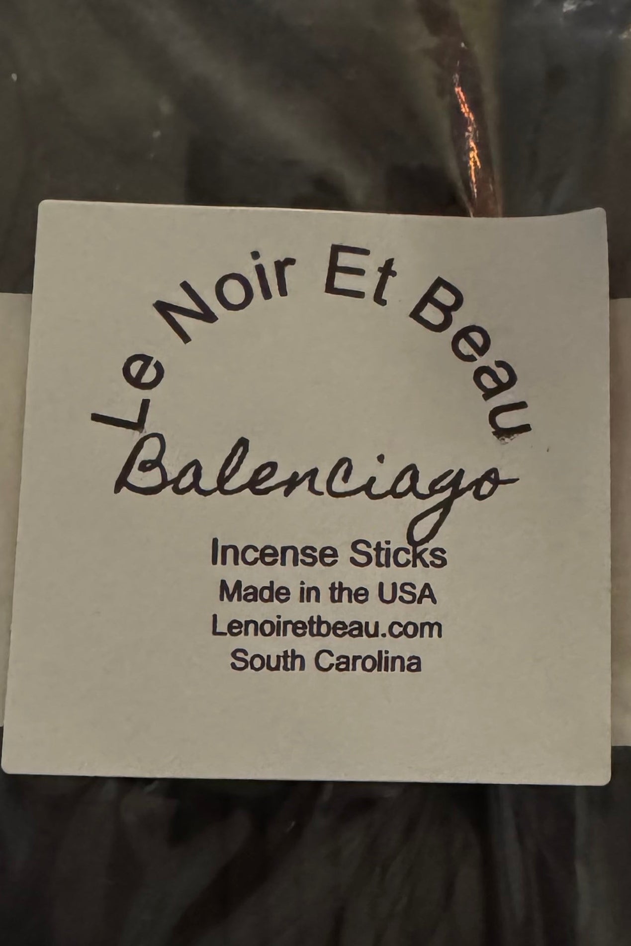 Balenciaga incense sticks