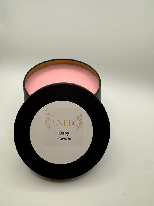 baby powder scented candle