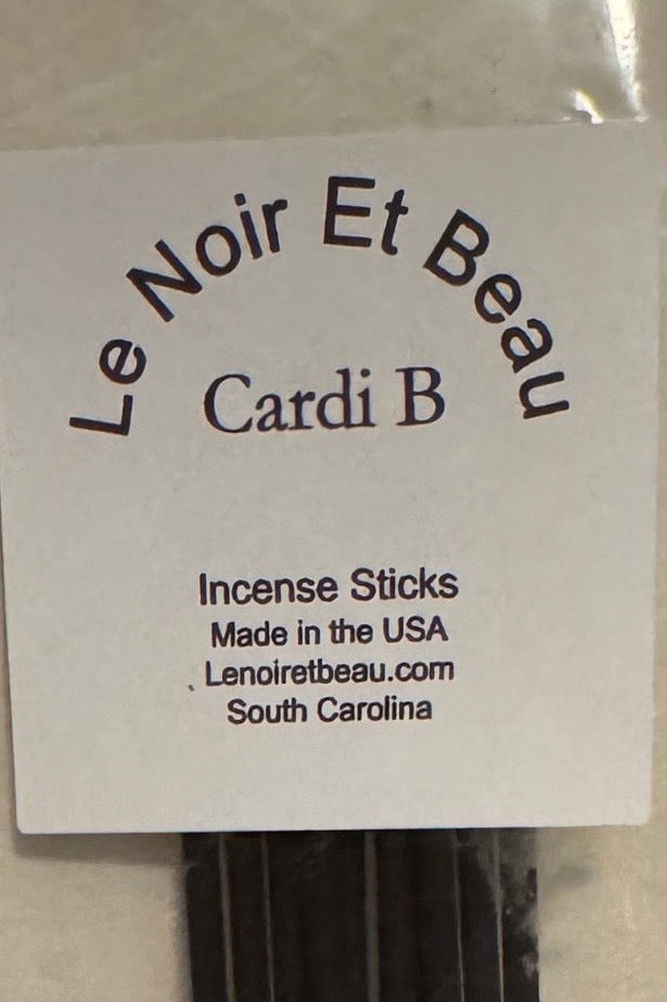 Cardi B incense sticks