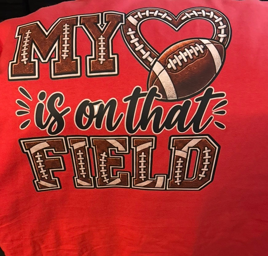 My heart is on that field