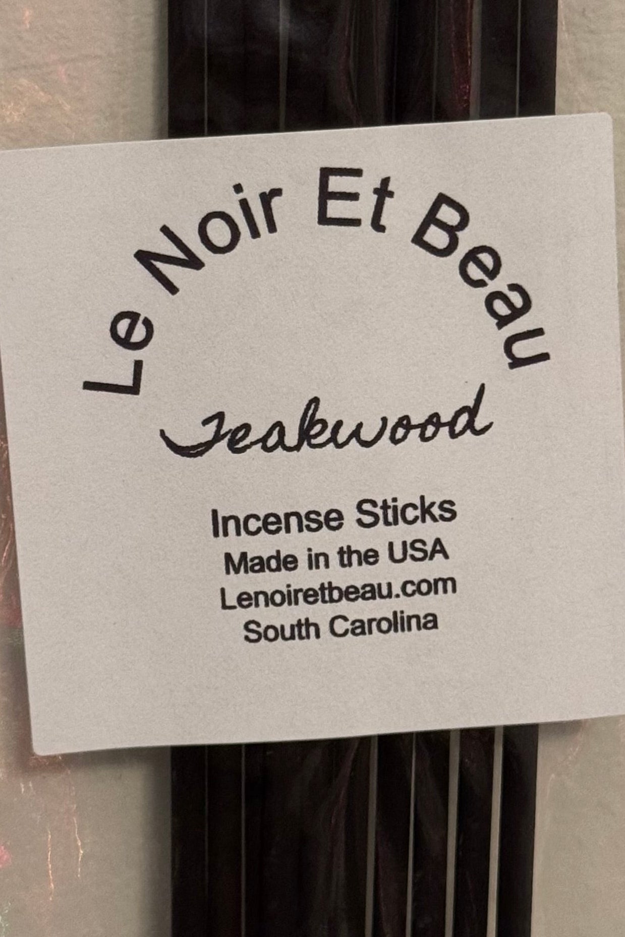 Teakwood incense sticks